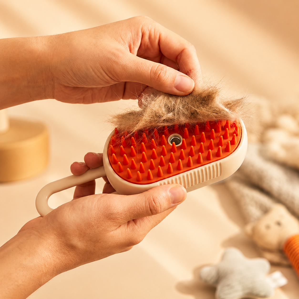 Brosse à Vapeur pour Chat - Groomly
